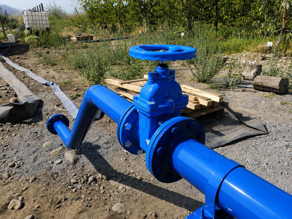 Válvulas y matriz de impulsión de agua para riego